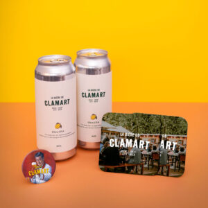 La bière de Clamart canetttes et sous-bock