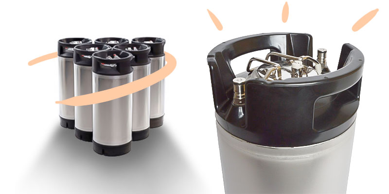 soda kegs